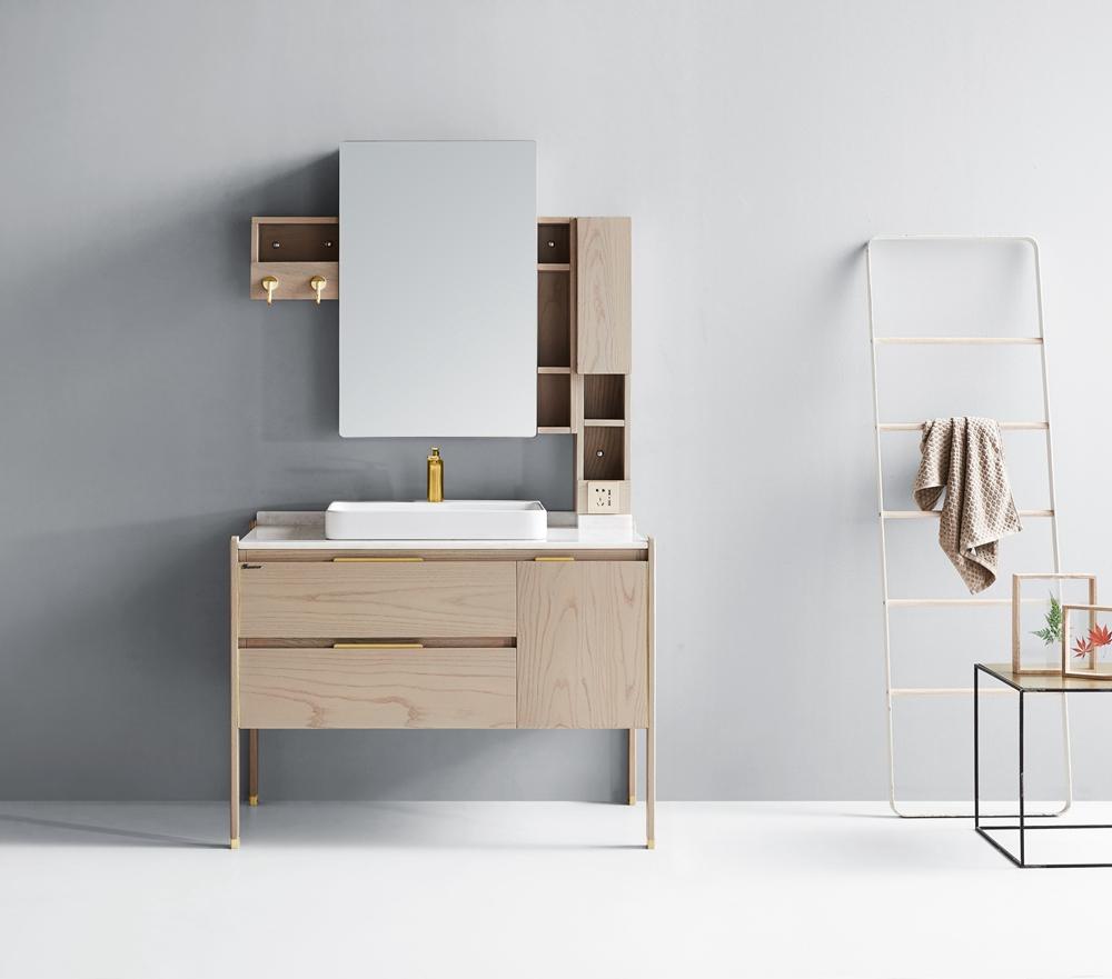 Custom bathroom cabinetry