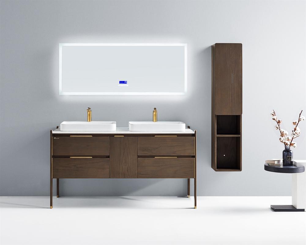 Custom bathroom storage