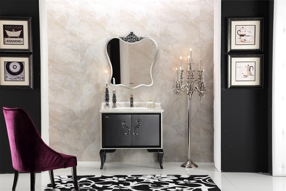 Contemporary bath cabinetry