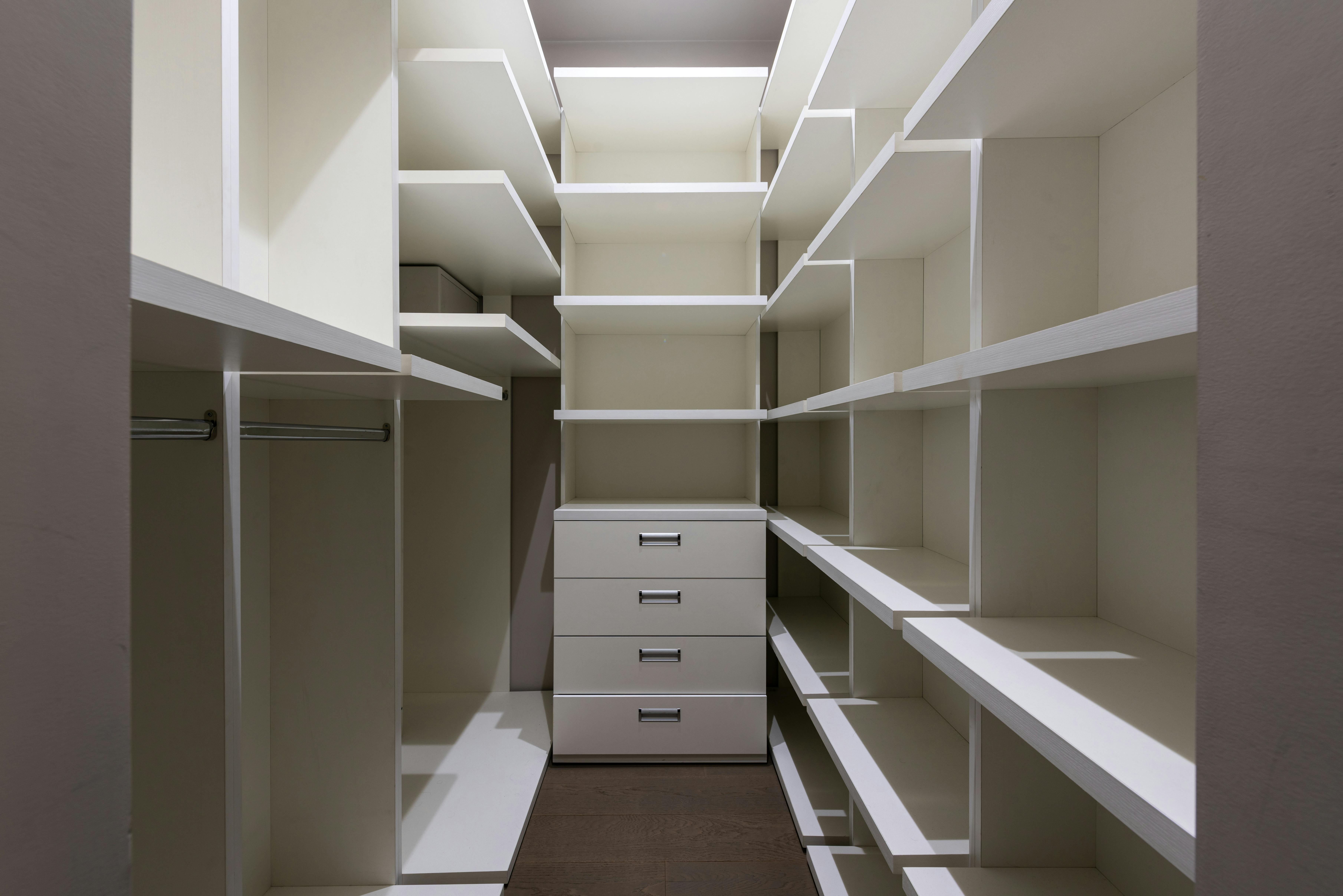 Luxury walk-in closet